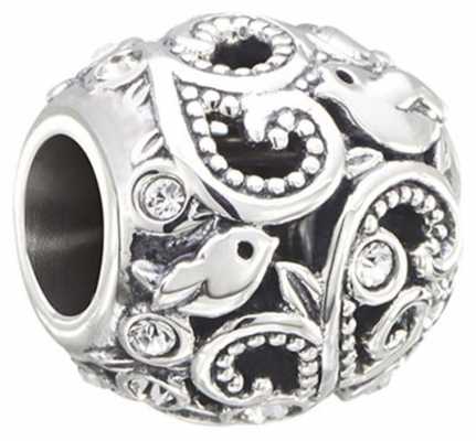 Chamilia Flourish - Birds and Vines - Sterling Silver with Swarovski Crystal 2025-1399 Chamilia Flourish - Birds and Vines - Sterling Silver with Swarovski Crystal 2025-1399