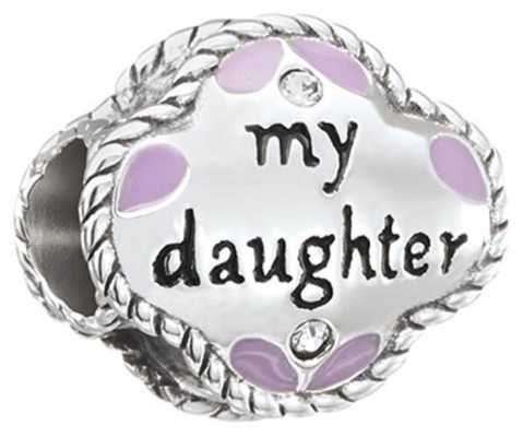 Chamilia My Daughter, My Friend - Sterling Silver with Swarovski Crystal and Enamel 2025-1407 Chamilia My Daughter, My Friend - Sterling Silver with Swarovski Crystal and Enamel 2025-1407