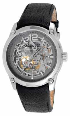 Kenneth Cole Mens Black Leather Strap Automatic KC8089 Kenneth Cole Mens Black Leather Strap Automatic KC8089