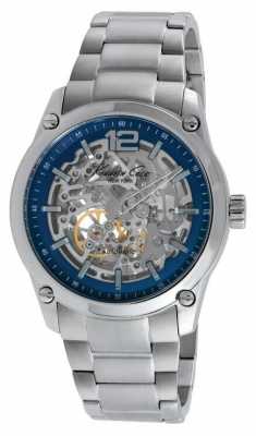 Kenneth Cole Mens Stainless Steel Automatic Blue Dial KC9380 Kenneth Cole Mens Stainless Steel Automatic Blue Dial KC9380