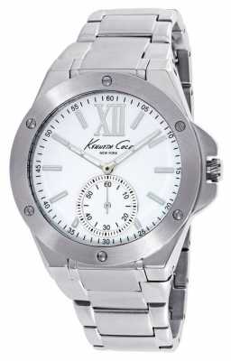Kenneth Cole Womens Stainless Steel White Dial KC10020844 Kenneth Cole Womens Stainless Steel White Dial KC10020844