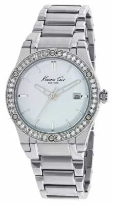 Kenneth Cole Womens Stainless Steel White Dial KC10022787 Kenneth Cole Womens Stainless Steel White Dial KC10022787