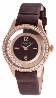 Kenneth Cole Womens Brown Leather Strap Brown Dial KC2882 Kenneth Cole Womens Brown Leather Strap Brown Dial KC2882