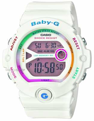 Casio Womens Baby-G White Digital BG-6903-7CER Casio Womens Baby-G White Digital BG-6903-7CER
