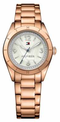 Tommy Hilfiger Womens PVD Rose Plated Hadley Watch 1781553 Tommy Hilfiger Womens PVD Rose Plated Hadley Watch 1781553