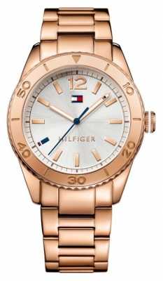 Tommy Hilfiger Womens PVD Rose Plated Ritz Watch 1781567 Tommy Hilfiger Womens PVD Rose Plated Ritz Watch 1781567