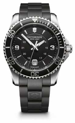Victorinox Swiss Army Mens Maverick Black Dial Rubber Strap 241698 Victorinox Swiss Army Mens Maverick Black Dial Rubber Strap 241698