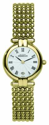 Michel Herbelin Womens Perle, Gold Watch 16873/BP08 Michel Herbelin Womens Perle, Gold Watch 16873/BP08