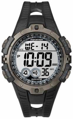 Timex Mens Indiglo Marathon Alarm Chronograph T5K802 Timex Mens Indiglo Marathon Alarm Chronograph T5K802