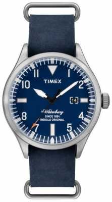 Timex Mens The Waterbury Blue Dial TW2P64500 Timex Mens The Waterbury Blue Dial TW2P64500