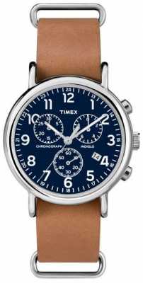 Timex Mens Weekender Chronograph Oversized TW2P62300 Timex Mens Weekender Chronograph Oversized TW2P62300