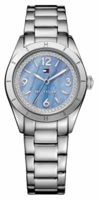 Tommy Hilfiger Womens Hadley Stainless Steel Blue Dial 1781551 Tommy Hilfiger Womens Hadley Stainless Steel Blue Dial 1781551