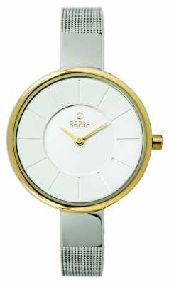 Obaku Womens Stainless Steel Mesh Braclelet V149LXAIMC Obaku Womens Stainless Steel Mesh Braclelet V149LXAIMC