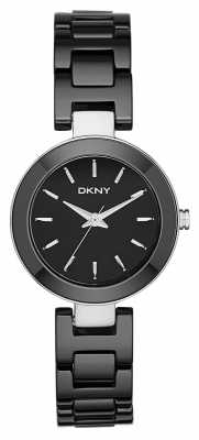 DKNY Womens Stanhope Black Ceramic NY2355 DKNY Womens Stanhope Black Ceramic NY2355