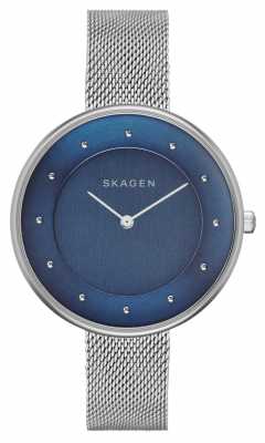 Skagen Womens Gitte Refined Mesh Stainless Steel SKW2293 Skagen Womens Gitte Refined Mesh Stainless Steel SKW2293