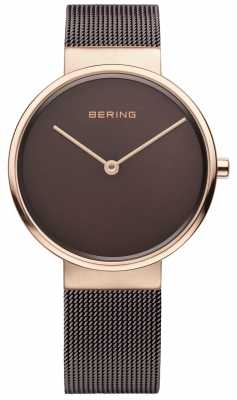 Bering Mens classic, Rose Gold, Brown Dial 14539-262 Bering Mens classic, Rose Gold, Brown Dial 14539-262