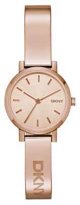 DKNY Womens SoHo Rose Gold Bangle NY2308 DKNY Womens SoHo Rose Gold Bangle NY2308