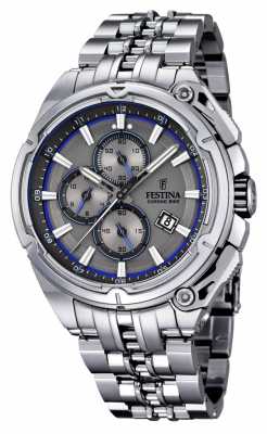 Festina Mens 2015 Chronobike, Steel, Grey Dial F16881/3 Festina Mens 2015 Chronobike, Steel, Grey Dial F16881/3