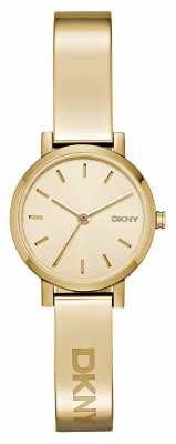 DKNY Womens Soho PVD Gold Plate Round Dial NY2307 DKNY Womens Soho PVD Gold Plate Round Dial NY2307