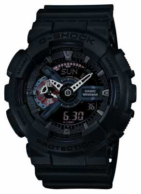 Casio Limited Edition G-Shock Mens Red Accents GA-110MB-1AER Casio Limited Edition G-Shock Mens Red Accents GA-110MB-1AER