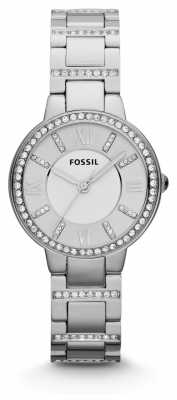 Fossil Womens Virginia Stainless Steel ES3282 Fossil Womens Virginia Stainless Steel ES3282