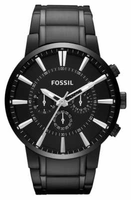 Fossil Mens Black IP Chronograph FS4778 Fossil Mens Black IP Chronograph FS4778