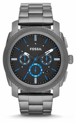 Fossil Mens Machine Gun Metal Grey FS4931 Fossil Mens Machine Gun Metal Grey FS4931