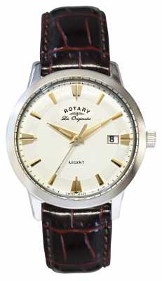 Rotary Mens Regent Les Originales, Brown Leather GS90112/06 Rotary Mens Regent Les Originales, Brown Leather GS90112/06
