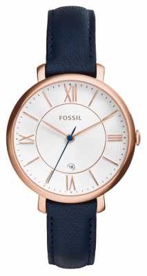Fossil Womens Jacqueline Rose Gold PVD Leather ES3843 Fossil Womens Jacqueline Rose Gold PVD Leather ES3843