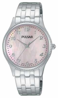 Pulsar Womens Stainless Steel Pink Dial PH8139X1 Pulsar Womens Stainless Steel Pink Dial PH8139X1