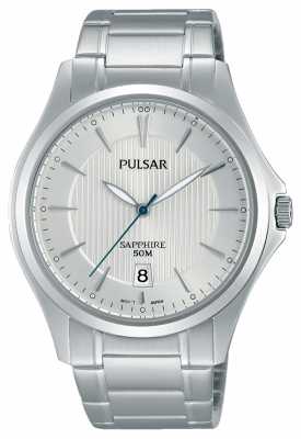 Pulsar Mens Stainless Steel Silver Dial PS9383X1 Pulsar Mens Stainless Steel Silver Dial PS9383X1