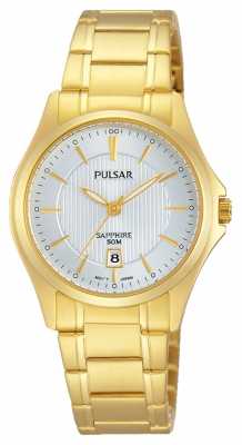 Pulsar Womens Gold Plated Silver Dial PH7424X1 Pulsar Womens Gold Plated Silver Dial PH7424X1
