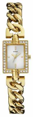 Guess Womens Trend Gold Plated Stone Set W0540L2 Guess Womens Trend Gold Plated Stone Set W0540L2