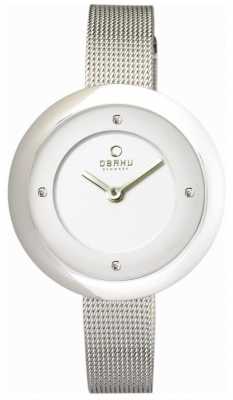 Obaku Womens Stainless Steel Mesh V162LXCIMC Obaku Womens Stainless Steel Mesh V162LXCIMC
