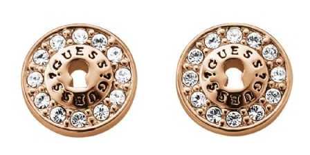 Guess Womens All Locked Up Padlock Stud Earings UBE71331 Guess Womens All Locked Up Padlock Stud Earings UBE71331