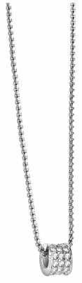 Guess Womens Pave Bead G Rounds Necklace UBN21589 Guess Womens Pave Bead G Rounds Necklace UBN21589
