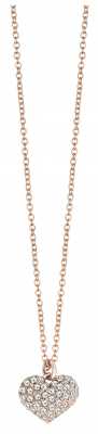 Guess Womens Basic Instinct Heart Necklace UBN51490 Guess Womens Basic Instinct Heart Necklace UBN51490