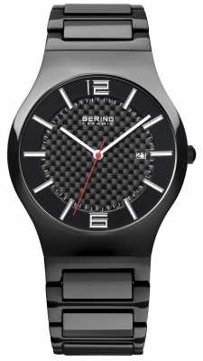 Bering Gents Black Ceramic Black Dial 31739-749 Bering Gents Black Ceramic Black Dial 31739-749