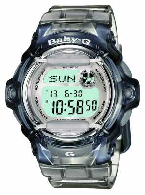 Casio Womens Baby-G Transparent Digital BG-169R-8ER Casio Womens Baby-G Transparent Digital BG-169R-8ER