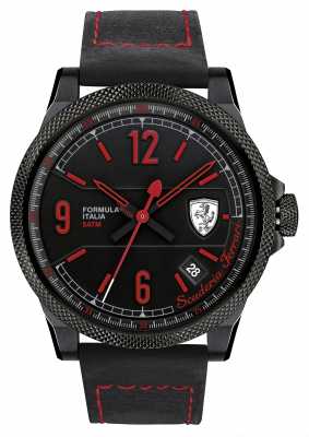 Scuderia Ferrari Formula Italia S Black/ Red Watch 0830271 Scuderia Ferrari Formula Italia S Black/ Red Watch 0830271