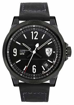 Scuderia Ferrari Mens Formula Italia S Black/ White 0830272 Scuderia Ferrari Mens Formula Italia S Black/ White 0830272