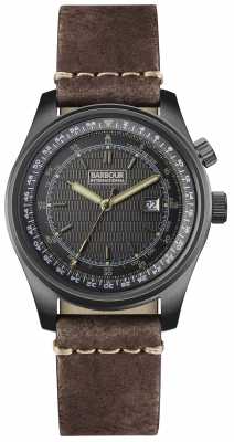 Barbour Mens Boldon Brown Leather Strap BB038SLTN Barbour Mens Boldon Brown Leather Strap BB038SLTN