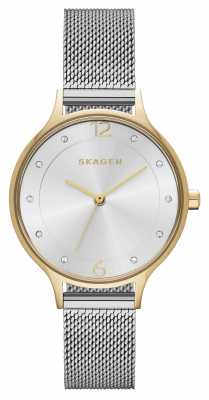 Skagen Womens Anita Stainless Steel Mesh SKW2340 Skagen Womens Anita Stainless Steel Mesh SKW2340