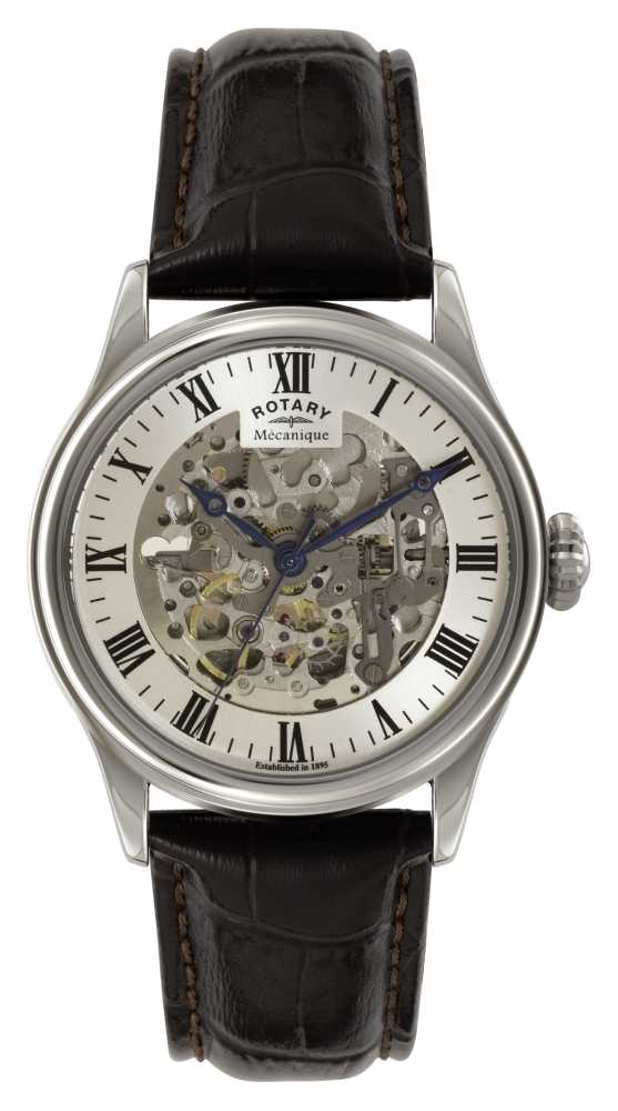 Rotary Mens Skeleton Automatic Watch GS02940/06