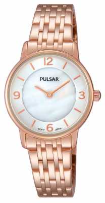 Pulsar Womens Rose Gold PVD Plated PRW028X1 Pulsar Womens Rose Gold PVD Plated PRW028X1