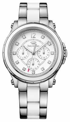 Juicy Couture Womens Hollywood Stainless Steel Ceramic 1901304 Juicy Couture Womens Hollywood Stainless Steel Ceramic 1901304