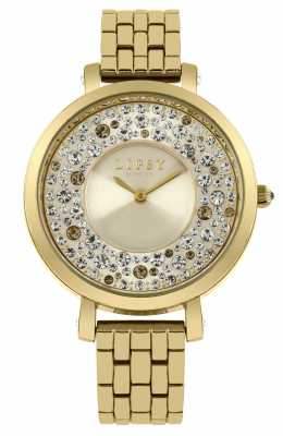 Lipsy Womens Gold PVD Plated LP397 Lipsy Womens Gold PVD Plated LP397