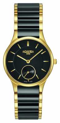 Roamer Womens Ceraline, Saphira Black Ceramic 677855495560 Roamer Womens Ceraline, Saphira Black Ceramic 677855495560