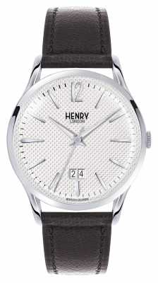 Henry London Edgware Brown Leather Strap White Dial HL41-JS-0021 Henry London Edgware Brown Leather Strap White Dial HL41-JS-0021