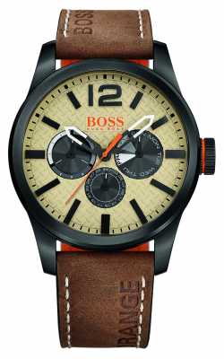 Hugo Boss Orange Hugo Boss Paris Brown Strap 1513237 Hugo Boss Orange Hugo Boss Paris Brown Strap 1513237